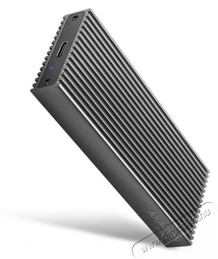 Axagon EEM2-XR M.2 NVMe külső SSD ház szürke Iroda és számítástechnika - Notebook kiegészítő - SSD beépítő keret - 391378