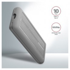 Axagon EEM2-XS USB-C 3.2 Gen2 - M.2 NVMe SSD ház Iroda és számítástechnika - Adattároló / merevlemez - Kiegészítő - 391384