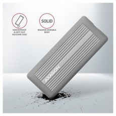 Axagon EEM2-XS USB-C 3.2 Gen2 - M.2 NVMe SSD ház Iroda és számítástechnika - Adattároló / merevlemez - Kiegészítő - 391384