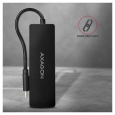 Axagon HUE-G1C 4 portos USB3.0 Hub Iroda és számítástechnika - Notebook kiegészítő - USB hub / elosztó - 391758