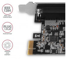 Axagon PCEA-P1N 1 db p&aacute;rhuzamos portos 1 s&aacute;vos PCI-Express k&aacute;rtya Iroda &eacute;s sz&aacute;m&iacute;t&aacute;stechnika - Egy&eacute;b sz&aacute;m&iacute;t&aacute;stechnikai term&eacute;k - 392419