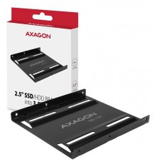 Axagon RHD-125B 3,5"-ről 2,5"-re fekete SSD / HDD beépítő keret Memória kártya / Pendrive - Adapter - 391467