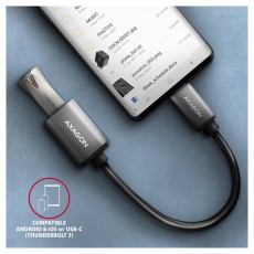 Axagon RUCM-AFAC USB-C - USB A adapter Tv kiegészítők - Kábel / csatlakozó - Csatlakozó / elosztó / átalakító - 392501