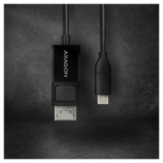 Axagon RVC-DPC USB-C - Displayport kábel Tv kiegészítők - Kábel / csatlakozó - Csatlakozó / elosztó / átalakító - 391552