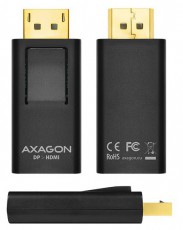 Axagon RVD-HI Displayport - HDMI adapter Tv kiegészítők - Kábel / csatlakozó - Csatlakozó / elosztó / átalakító - 391551