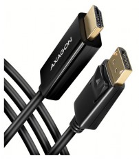 Axagon RVD-HI14C2 Displayport - HDMI 1.4 kábel Tv kiegészítők - Kábel / csatlakozó - Hdmi kábel - 391079