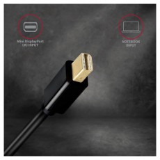 Axagon RVDM-HI14C2 Mini Displayport - HDMI 1.4 kábel Tv kiegészítők - Kábel / csatlakozó - Hdmi kábel - 391080