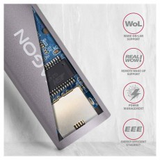 Axagon ADE-TR Type-A USB 3.2 - Gigabit Ethernet Adapter Iroda és számítástechnika - Hálózat - Hálózati kiegészítő - 395308