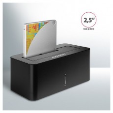 Axagon ADSA-SN Usb 3.0 Sata Fekete dokkoló állomás Iroda és számítástechnika - Adattároló / merevlemez - Kiegészítő - 395307