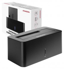 Axagon ADSA-SN Usb 3.0 Sata Fekete dokkoló állomás Iroda és számítástechnika - Adattároló / merevlemez - Kiegészítő - 395307