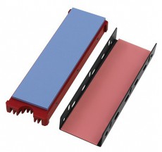 Axagon CLR-M2 alumínium passzív hűtő M.2 SSD-hez Iroda és számítástechnika - Adattároló / merevlemez - Kiegészítő - 395304