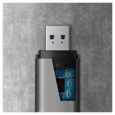 Axagon CRE-SAC USB 3.2 Type-A és Type-C SD/microSD kártyaolvasó Memória kártya / Pendrive - Kártya olvasó - 395348