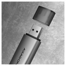 Axagon CRE-SAC USB 3.2 Type-A és Type-C SD/microSD kártyaolvasó Memória kártya / Pendrive - Kártya olvasó - 395348