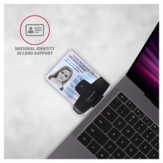 Axagon CRE-SM5 USB Smart zseb kártyaolvasó Memória kártya / Pendrive - Kártya olvasó - 395349