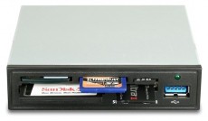 Axagon CRI-S3 USB 3.0 SD/microSD/MS/CF/XD Belső kártyaolvasó Memória kártya / Pendrive - Kártya olvasó - 395346