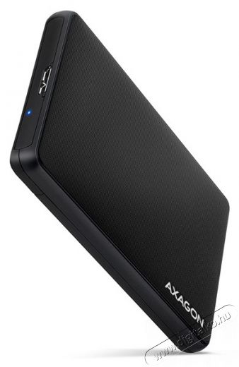 Axagon EE25-SL USB 3.2 Fekete csavar nélküli külső HDD/SSD ház Egyéb - Nem forgalmazzuk ! - 395353
