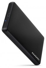 Axagon EE25-SLC USB 3.2 Fekete csavar nélküli külső HDD/SSD ház Egyéb - Nem forgalmazzuk ! - 395354