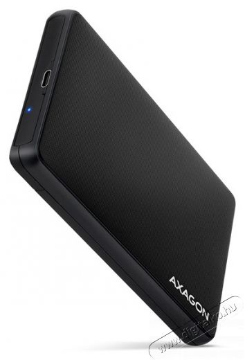Axagon EE25-SLC USB 3.2 Fekete csavar nélküli külső HDD/SSD ház Egyéb - Nem forgalmazzuk ! - 395354