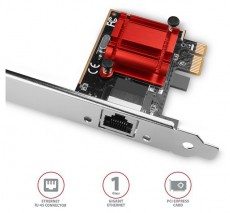 Axagon PCEE-GIX Gigabit Ethernet 1 s&aacute;vos PCI-Express k&aacute;rtya Iroda &eacute;s sz&aacute;m&iacute;t&aacute;stechnika - H&aacute;l&oacute;zat - H&aacute;l&oacute;zati kieg&eacute;sz&iacute;tő - 395380