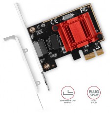 Axagon PCEE-GIX Gigabit Ethernet 1 s&aacute;vos PCI-Express k&aacute;rtya Iroda &eacute;s sz&aacute;m&iacute;t&aacute;stechnika - H&aacute;l&oacute;zat - H&aacute;l&oacute;zati kieg&eacute;sz&iacute;tő - 395380