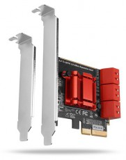 Axagon PCES-SA6 6 db Belső SATAIII portos 2 sávos PCI-Express kártya Iroda és számítástechnika - Egyéb számítástechnikai termék - 395413