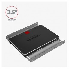Axagon RHD-125S 3,5-ről 2,5-re szürke SSD / HDD Beépítő keret Iroda és számítástechnika - Notebook kiegészítő - SSD beépítő keret - 395416