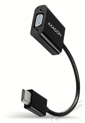 Axagon RVH-VGN HDMI - VGA adapter Tv kiegészítők - Kábel / csatlakozó - Csatlakozó / elosztó / átalakító - 395422