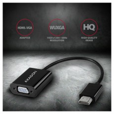 Axagon RVH-VGN HDMI - VGA adapter Tv kiegészítők - Kábel / csatlakozó - Csatlakozó / elosztó / átalakító - 395422