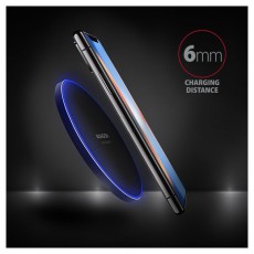 Axagon WDC-P10T Vezeték nélküli vékony QI töltő Mobil / Kommunikáció / Smart - Powerbank / Külső akkumulátor és töltő - 394104
