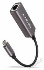 Axagon ADE-TRC Type-C USB 3.2 - Gigabit Ethernet adapter Tv kiegészítők - Kábel / csatlakozó - Csatlakozó / elosztó / átalakító - 391153