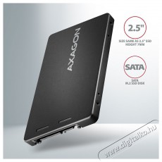 Axagon RSS-M2B M.2 SSD merevlemez - fekete Iroda és számítástechnika - Adattároló / merevlemez - Külső SSD - 391312