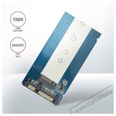 Axagon RSS-M2B M.2 SSD merevlemez - fekete Egyéb - Nem forgalmazzuk ! - 391312