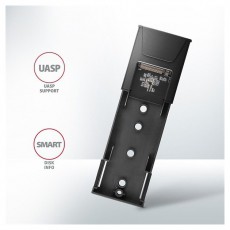 Axagon EEM2-GTSA USB-C 3.2 Gen 2 - NVMe M.2 fekete ház Iroda és számítástechnika - Adattároló / merevlemez - Külső HDD - 404718