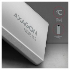 Axagon EEM2-UG2 USB-C 3.2 NVME M2 fekete ház Iroda és számítástechnika - Adattároló / merevlemez - Kiegészítő - 412815