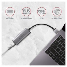 Axagon ADE-25R Type-A USB 3.2 - Gigabit Ethernet adapter Iroda &eacute;s sz&aacute;m&iacute;t&aacute;stechnika - Sz&aacute;m&iacute;t&oacute;g&eacute;p tartoz&eacute;k - H&aacute;l&oacute;zati k&aacute;bel - 441836