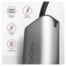 Axagon ADE-25R Type-A USB 3.2 - Gigabit Ethernet adapter Iroda &eacute;s sz&aacute;m&iacute;t&aacute;stechnika - Sz&aacute;m&iacute;t&oacute;g&eacute;p tartoz&eacute;k - H&aacute;l&oacute;zati k&aacute;bel - 441836