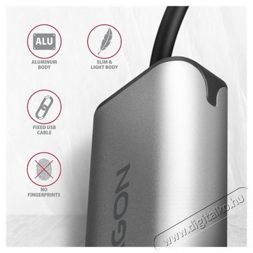 Axagon ADE-25R Type-A USB 3.2 - Gigabit Ethernet adapter Iroda &eacute;s sz&aacute;m&iacute;t&aacute;stechnika - Sz&aacute;m&iacute;t&oacute;g&eacute;p tartoz&eacute;k - H&aacute;l&oacute;zati k&aacute;bel - 441836