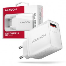 Axagon ACU-QC19W 1xUSB QC 3.0 19W fehér hálózati gyorstöltő adapter Akkuk és töltők - Li-ion akkumulátor és töltő (gyári) - Töltő / hálózati adapter - 456660