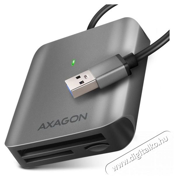 Axagon CRE-S3 USB-A 3.2 SD/microSD/CF k&uuml;lső k&aacute;rtyaolvas&oacute; Mem&oacute;ria k&aacute;rtya / Pendrive - K&aacute;rtya olvas&oacute; - 453165