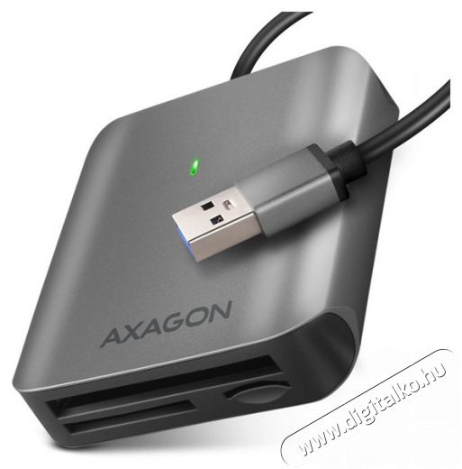 Axagon CRE-S3 USB-A 3.2 SD/microSD/CF k&uuml;lső k&aacute;rtyaolvas&oacute; Mem&oacute;ria k&aacute;rtya / Pendrive - K&aacute;rtya olvas&oacute; - 453165