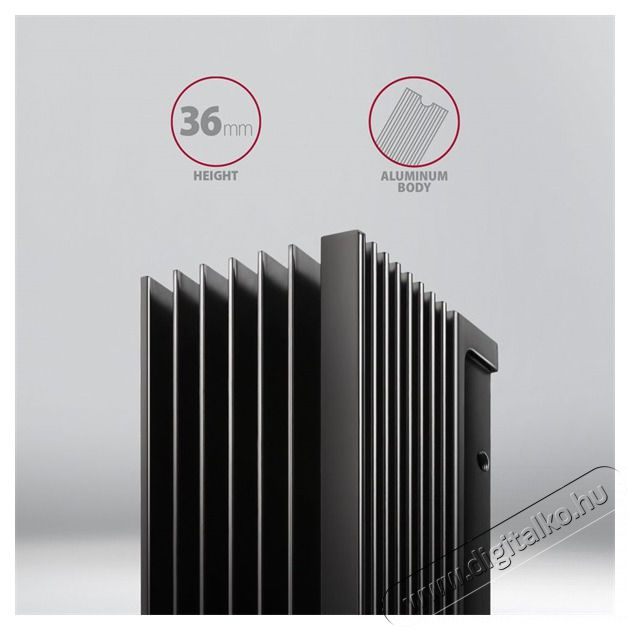 Axagon CLR-M2XL alum&iacute;nium passz&iacute;v hűtő M.2 SSD-hez Iroda &eacute;s sz&aacute;m&iacute;t&aacute;stechnika - Adatt&aacute;rol&oacute; / merevlemez - Kieg&eacute;sz&iacute;tő - 459419