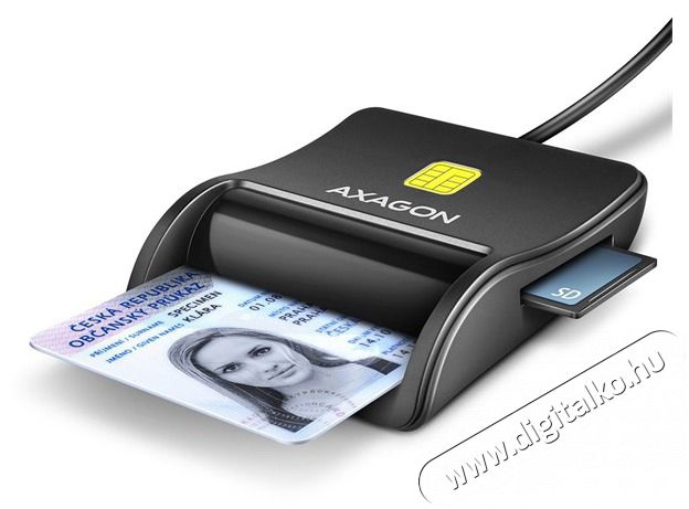 Axagon CRE-SM3SD USB Smart card & SD/microSD/SIM card FlatReader okos k&aacute;rtyaolvas&oacute; Iroda &eacute;s sz&aacute;m&iacute;t&aacute;stechnika - Egy&eacute;b sz&aacute;m&iacute;t&aacute;stechnikai term&eacute;k - 459130