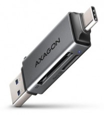 Axagon CRE-DAC Mobil USB 3.2 Gen 1 USB-C + USB-A SD/microSD mini kártyaolvasó Memória kártya / Pendrive - Kártya olvasó - 462227