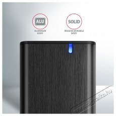 Axagon EEM2-SB2 USB-C 3.2 Gen 2 - M.2 NVMe/SATA fekete csavar nélküli külső SSD ház Egyéb - Nem forgalmazzuk ! - 459262