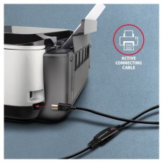 Axagon ADR-220B 20m USB 2.0 A apa - USB B apa akt&iacute;v repeater k&aacute;bel Iroda &eacute;s sz&aacute;m&iacute;t&aacute;stechnika - Sz&aacute;m&iacute;t&oacute;g&eacute;p tartoz&eacute;k - USB k&aacute;bel - 476874