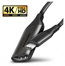 Axagon RVC-HI2M USB-C - HDMI 2.0 adapter Tv kiegészítők - Kábel / csatlakozó - Csatlakozó / elosztó / átalakító - 477466