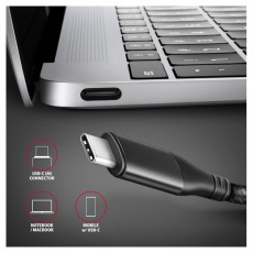 Axagon RVC-HI2M USB-C - HDMI 2.0 adapter Tv kiegészítők - Kábel / csatlakozó - Csatlakozó / elosztó / átalakító - 477466