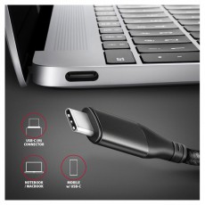 Axagon RVC-HI2MC USB-C - HDMI 2.0 kábel Tv kiegészítők - Kábel / csatlakozó - Hdmi kábel - 477446