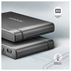 Axagon ADSA-CC USB-C 10Gbps NVMe M.2/SATA 2,5/3,5 HDD/SSD másoló Egyéb - Nem forgalmazzuk ! - 480270