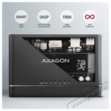 Axagon ADSA-CC USB-C 10Gbps NVMe M.2/SATA 2,5/3,5 HDD/SSD másoló Egyéb - Nem forgalmazzuk ! - 480270